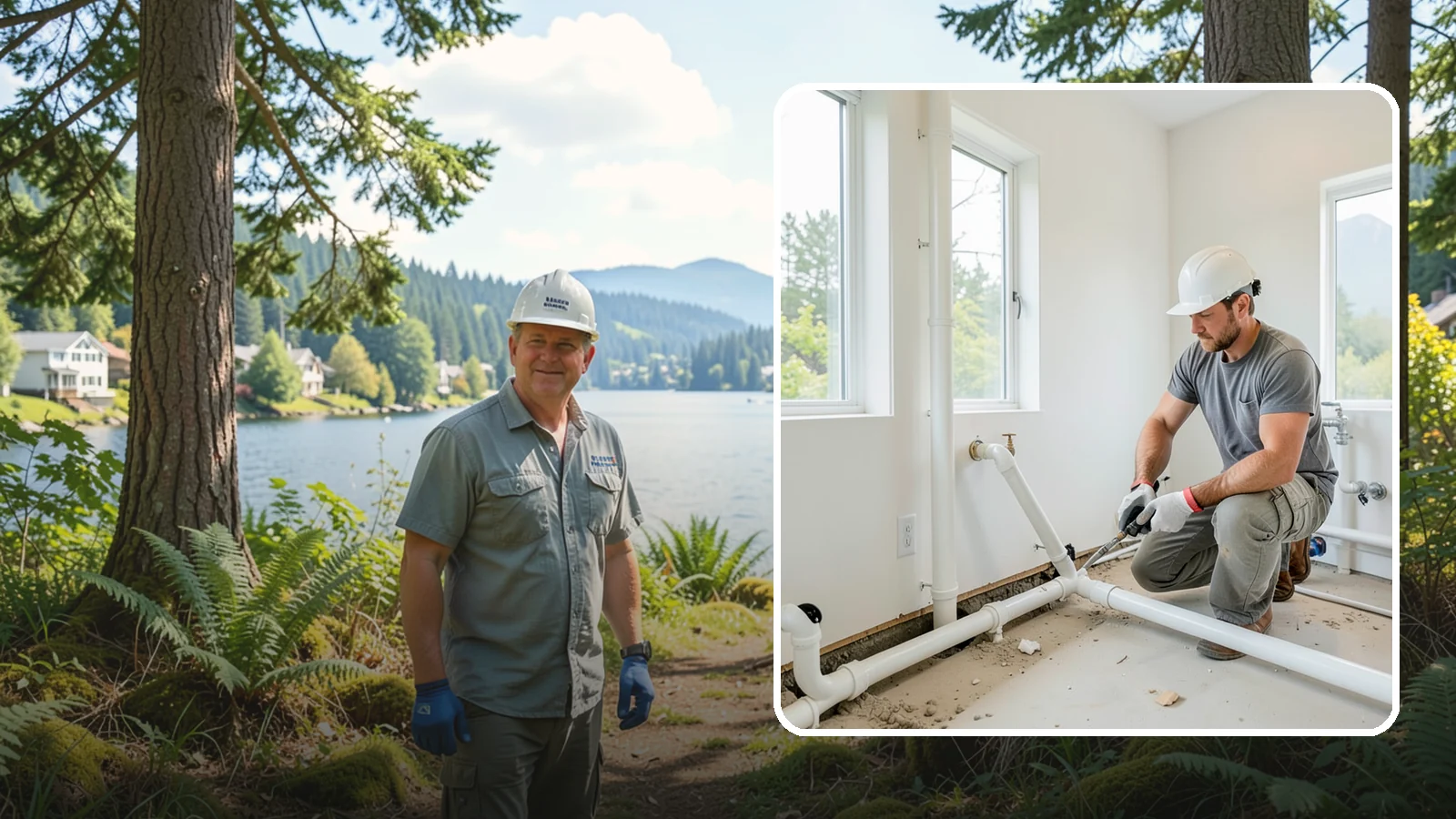 Drain Line Installation in Milton, King County, WA - We install and reroute interior drain and waste lines for remodels, additions, and fixture relocations.