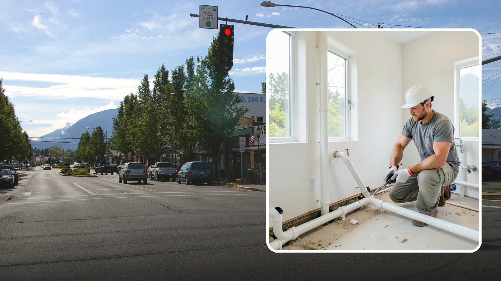 Drain Line Installation in North Bend, King County, WA - We install and reroute interior drain and waste lines for remodels, additions, and fixture relocations.
