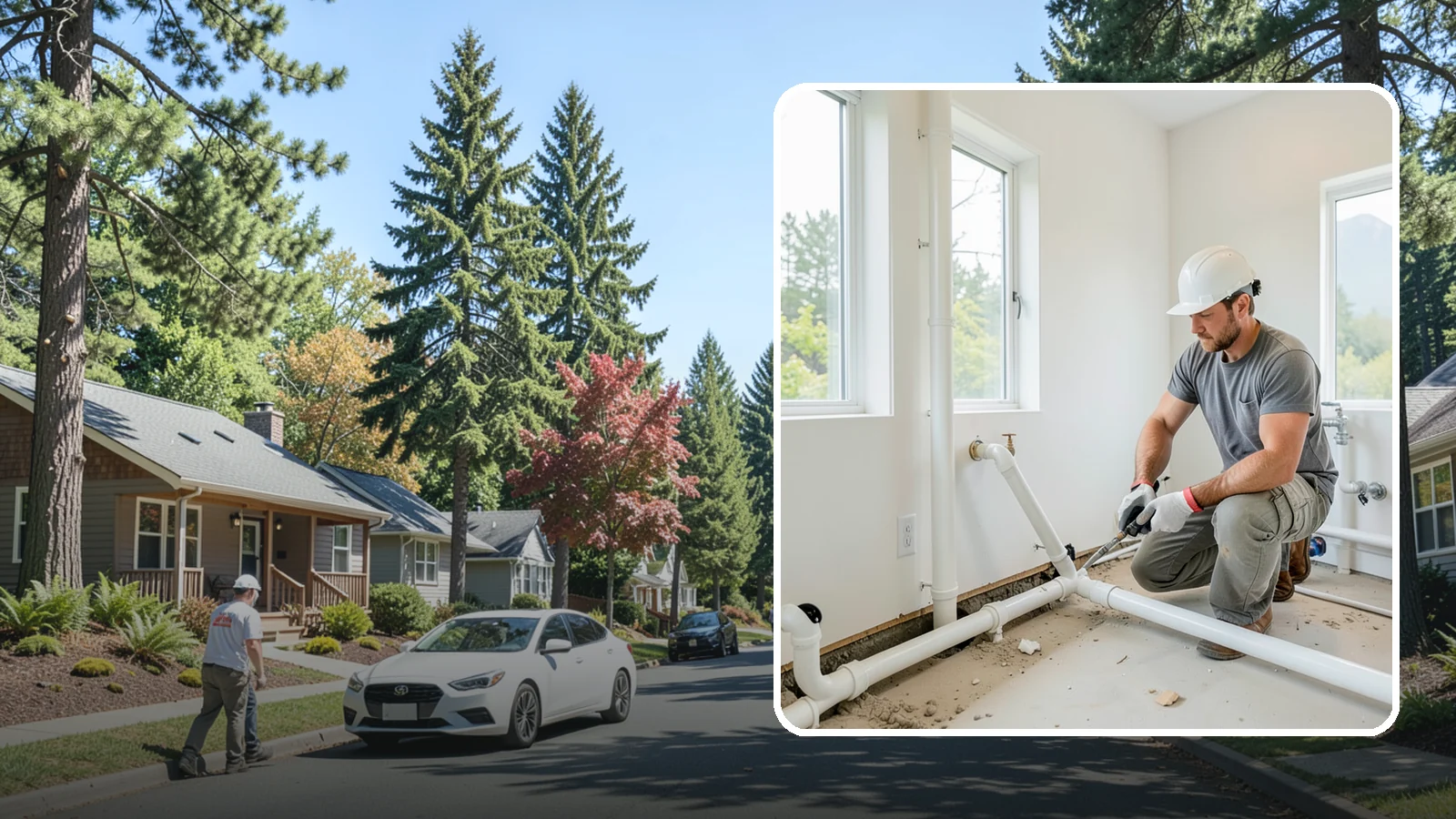 Drain Line Installation in Orting, Pierce County, WA - We install and reroute interior drain and waste lines for remodels, additions, and fixture relocations.