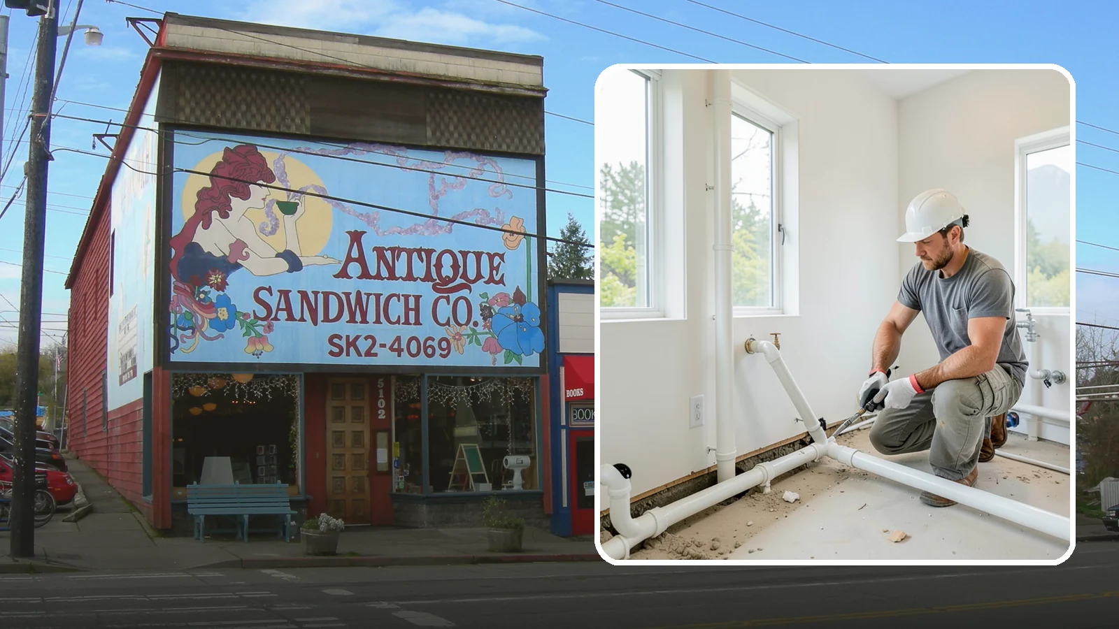 Drain Line Installation in Ruston, Pierce County, WA - We install and reroute interior drain and waste lines for remodels, additions, and fixture relocations.