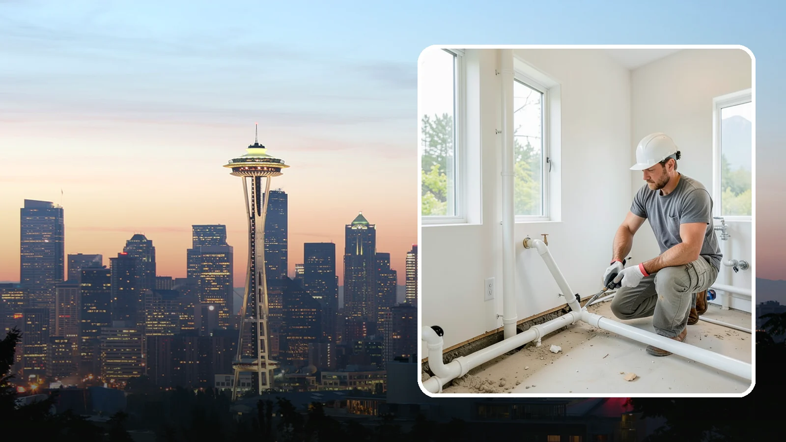 Drain Line Installation in Seattle, King County, WA - We install and reroute interior drain and waste lines for remodels, additions, and fixture relocations.