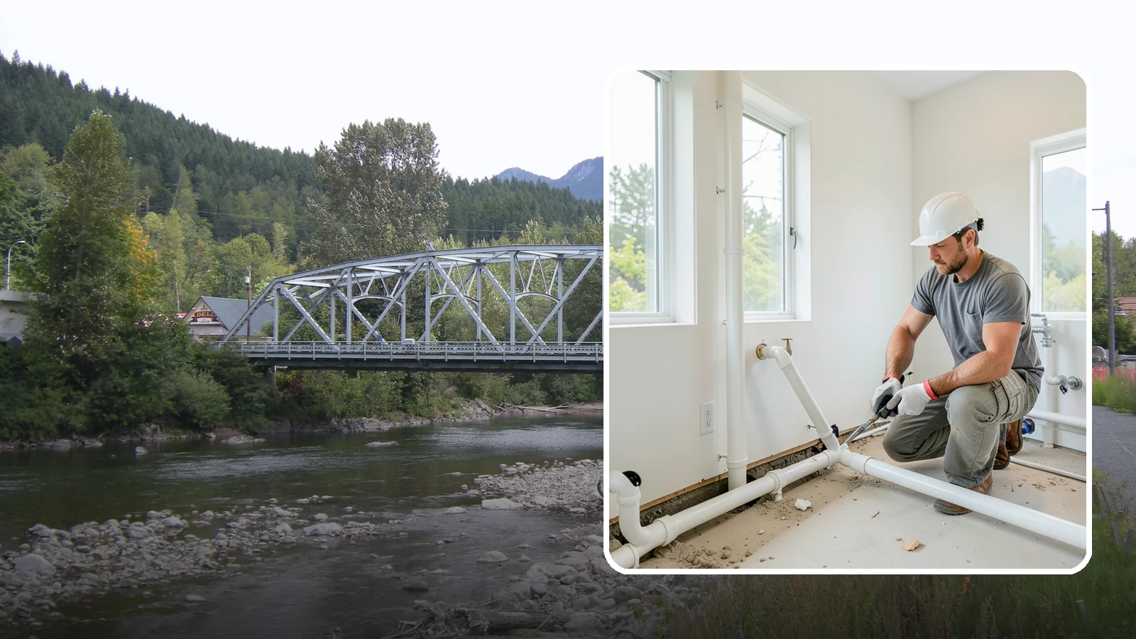 Drain Line Installation in Skykomish, King County, WA - We install and reroute interior drain and waste lines for remodels, additions, and fixture relocations.