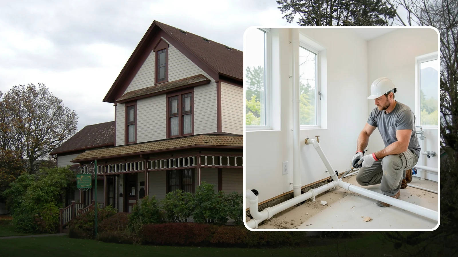 Drain Line Installation in Sumner, Pierce County, WA - We install and reroute interior drain and waste lines for remodels, additions, and fixture relocations.