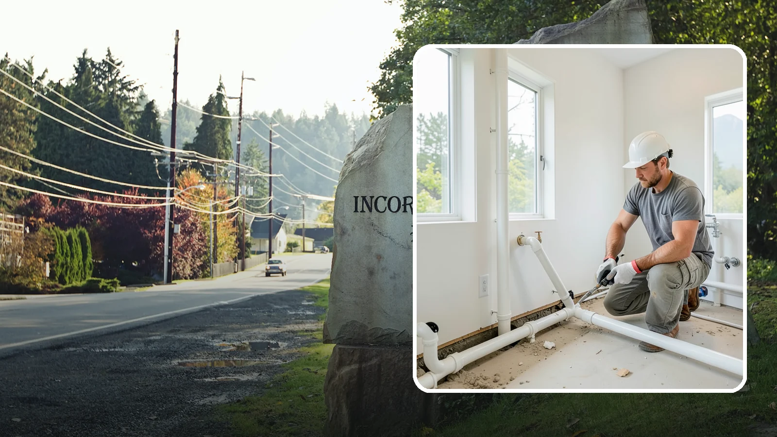 Drain Line Installation in Wilkeson, Pierce County, WA - We install and reroute interior drain and waste lines for remodels, additions, and fixture relocations.