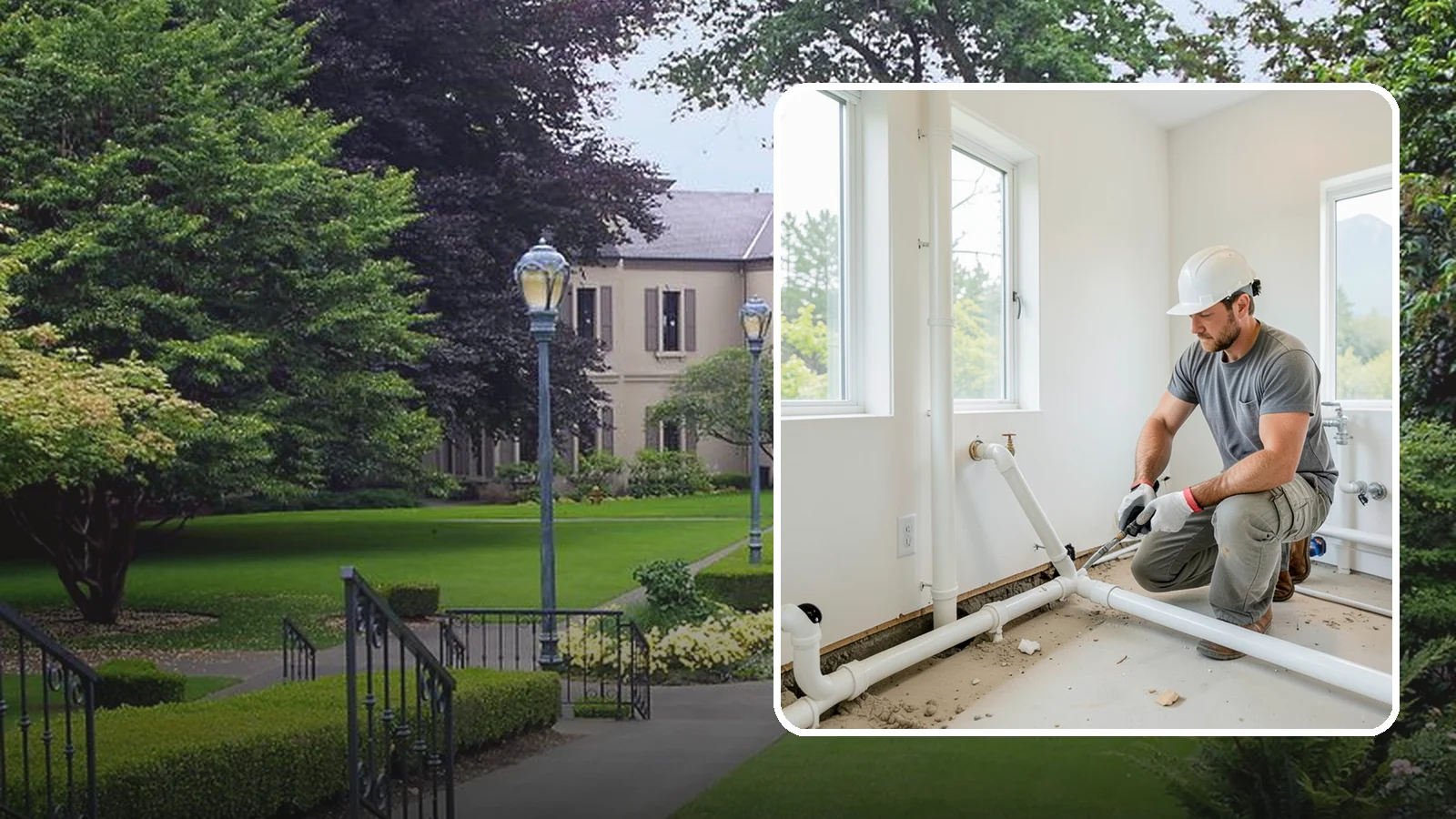 Drain Line Installation in Woodinville, King County, WA - We install and reroute interior drain and waste lines for remodels, additions, and fixture relocations.