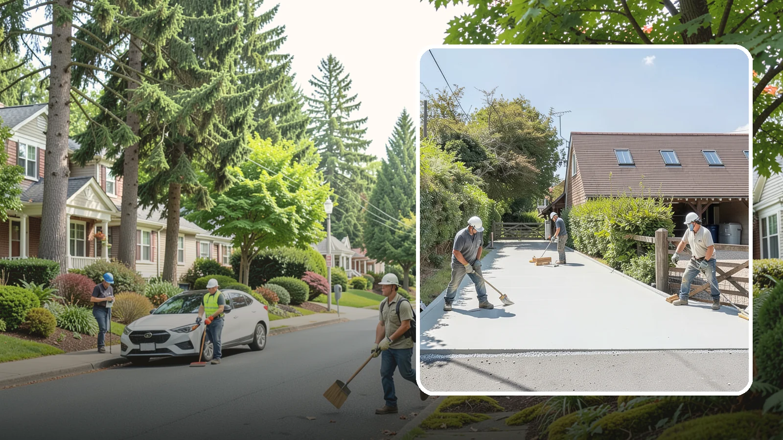 Driveway Apron Installation in Beaux Arts Village, King County, WA - Building the transition where your driveway meets the street to a smooth, code-compliant, durable standard.