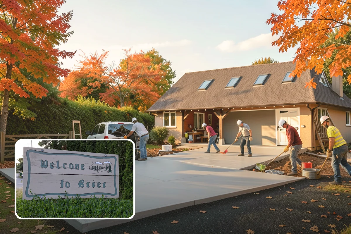 Driveway Apron Installation in Brier, Snohomish County, WA - Creates a smooth, durable street-to-driveway transition
