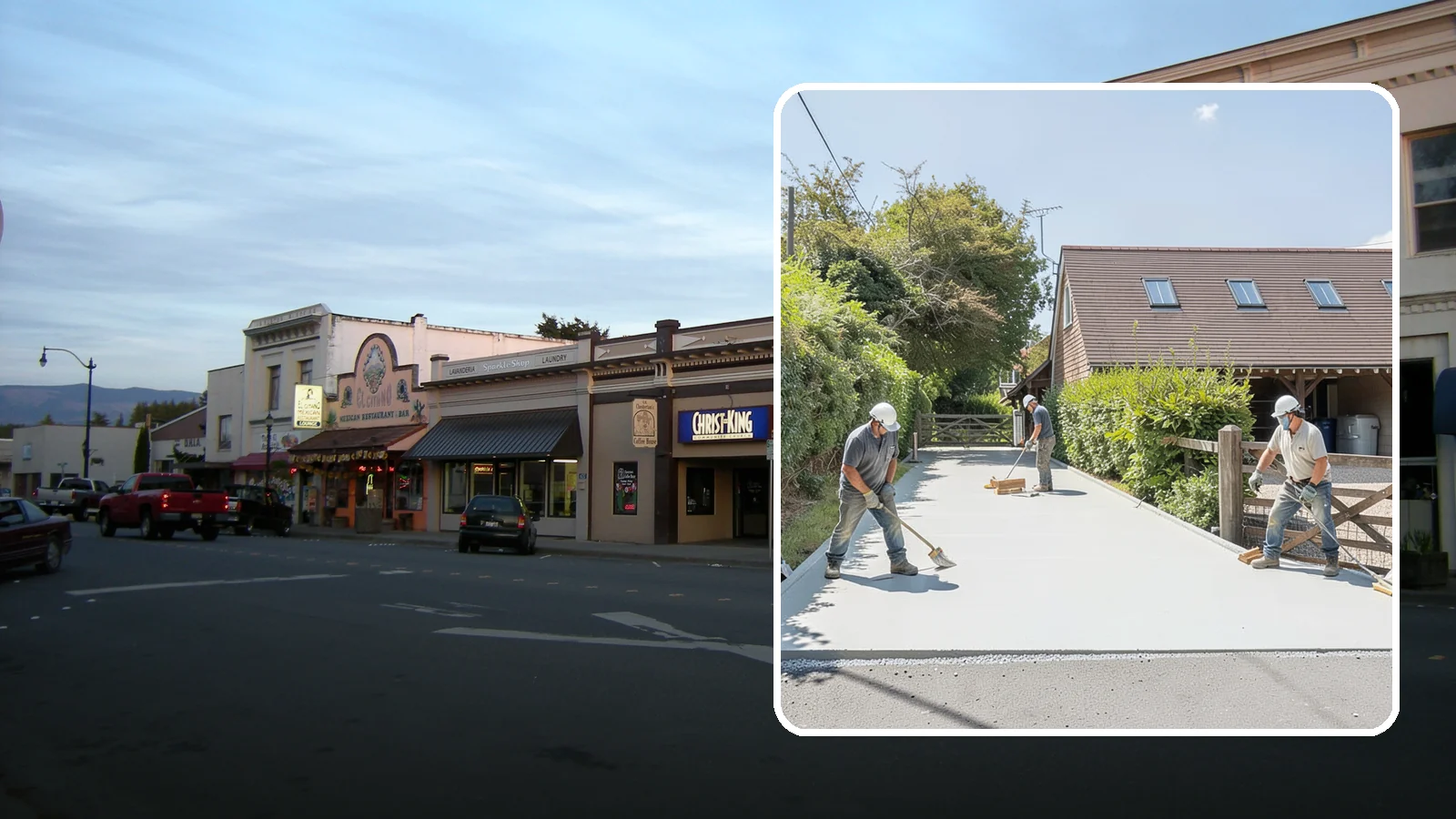 Driveway Apron Installation in Burlington, Skagit County, WA - Building the transition where your driveway meets the street to a smooth, code-compliant, durable standard.