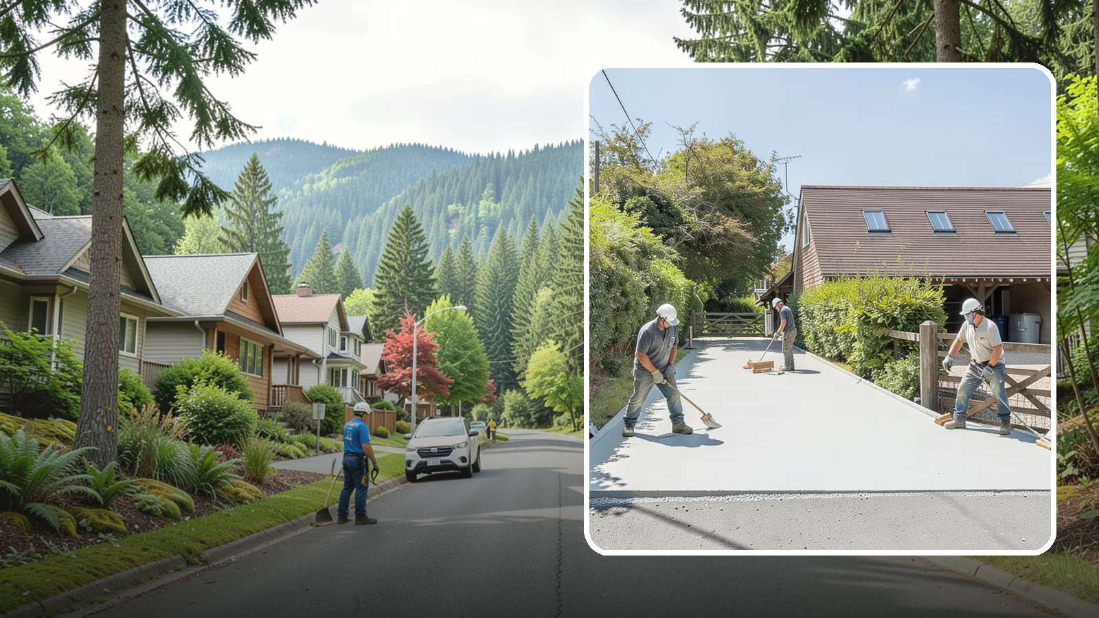 Driveway Apron Installation in Darrington, Snohomish County, WA - Building the transition where your driveway meets the street to a smooth, code-compliant, durable standard.