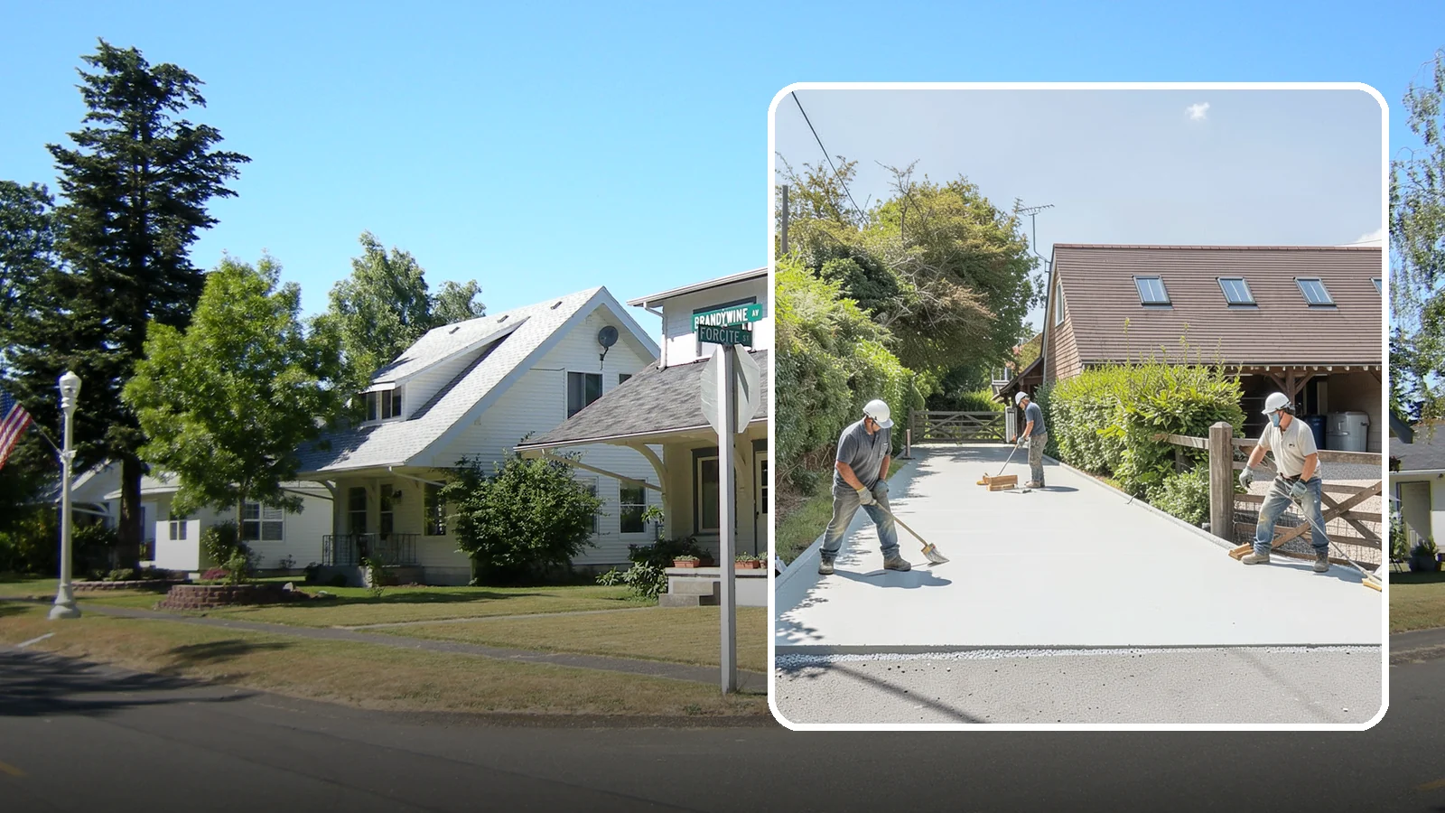 Driveway Apron Installation in DuPont, Pierce County, WA - Building the transition where your driveway meets the street to a smooth, code-compliant, durable standard.