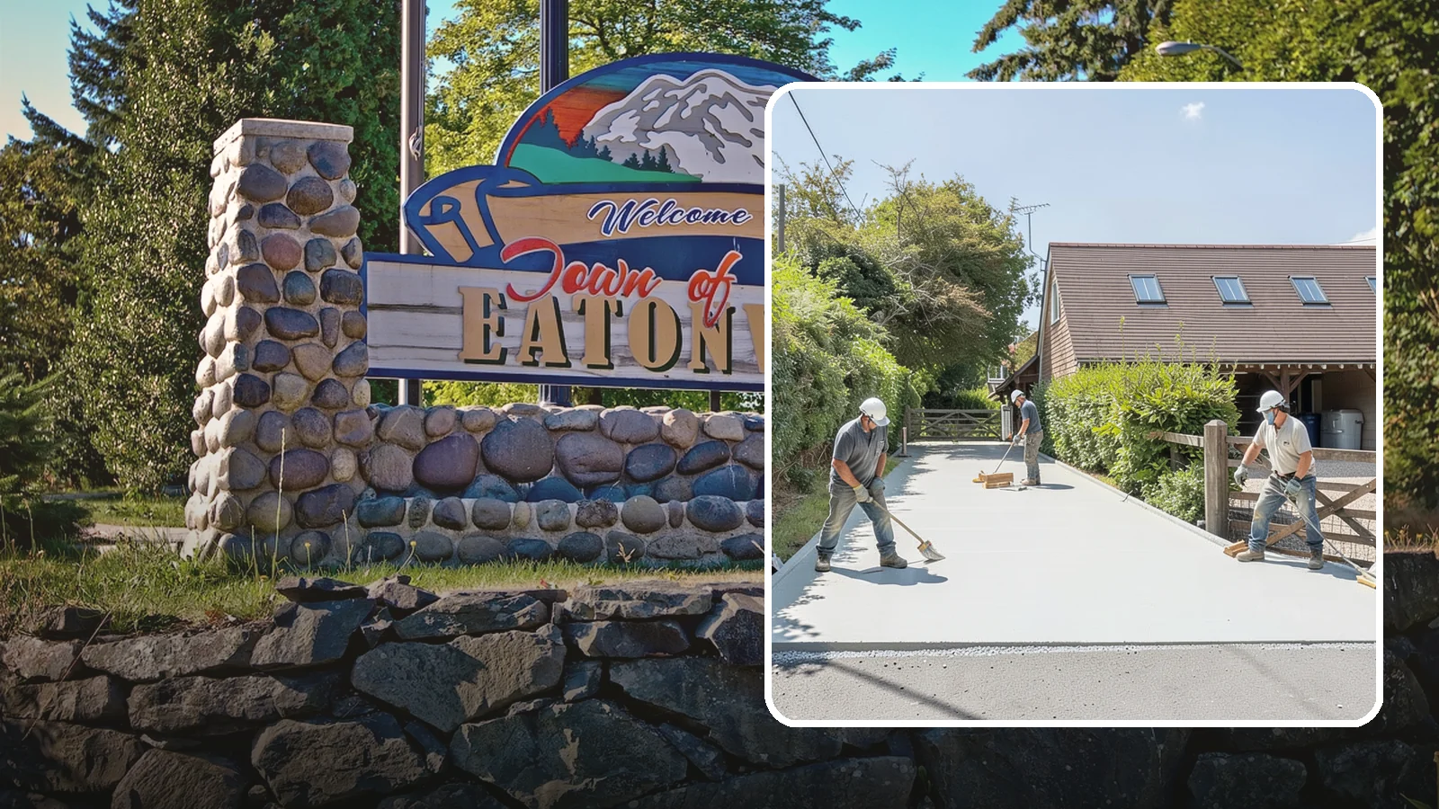 Driveway Apron Installation in Eatonville, Pierce County, WA - Building the transition where your driveway meets the street to a smooth, code-compliant, durable standard.