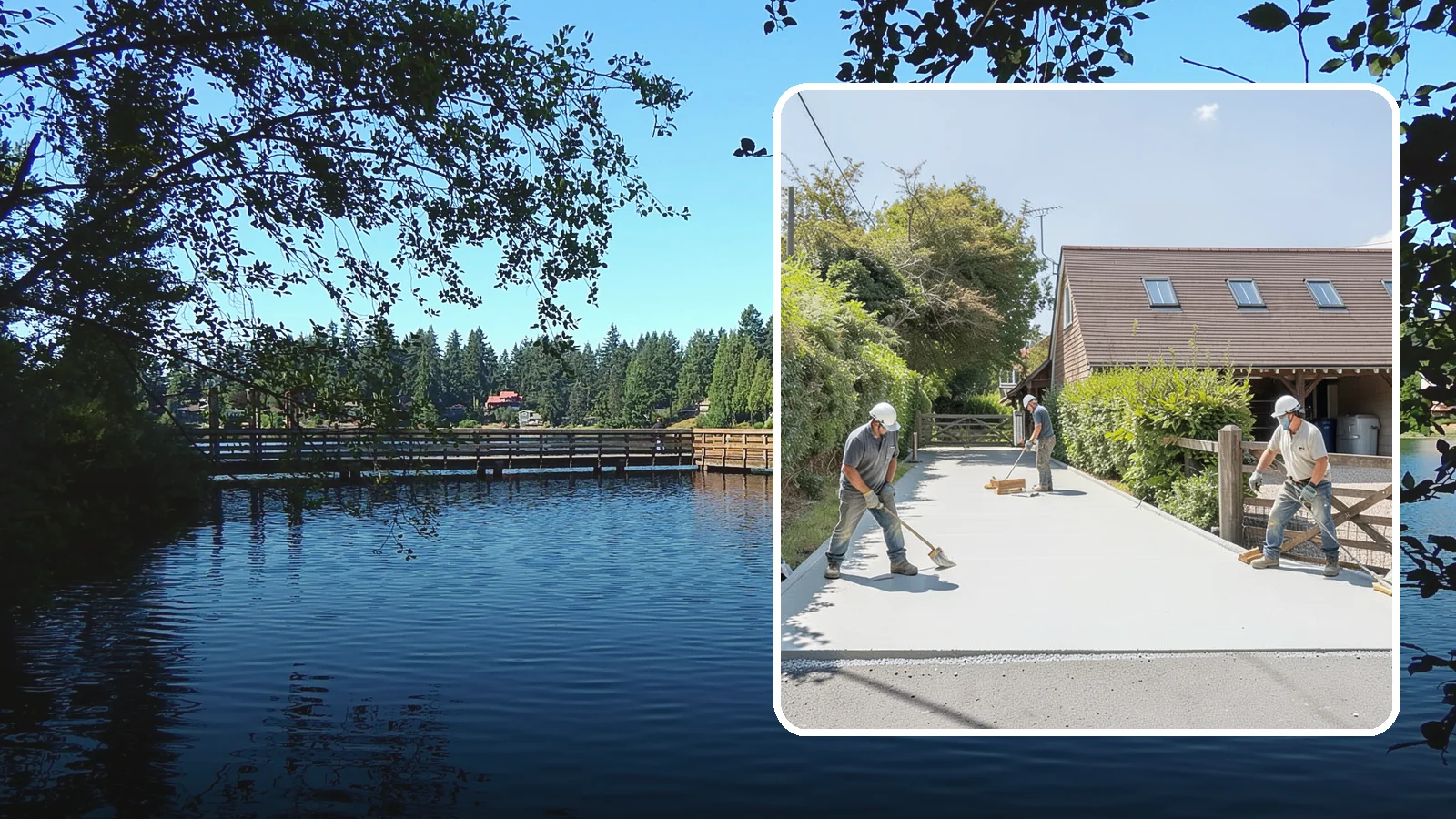 Driveway Apron Installation in Federal Way, King County, WA - Building the transition where your driveway meets the street to a smooth, code-compliant, durable standard.