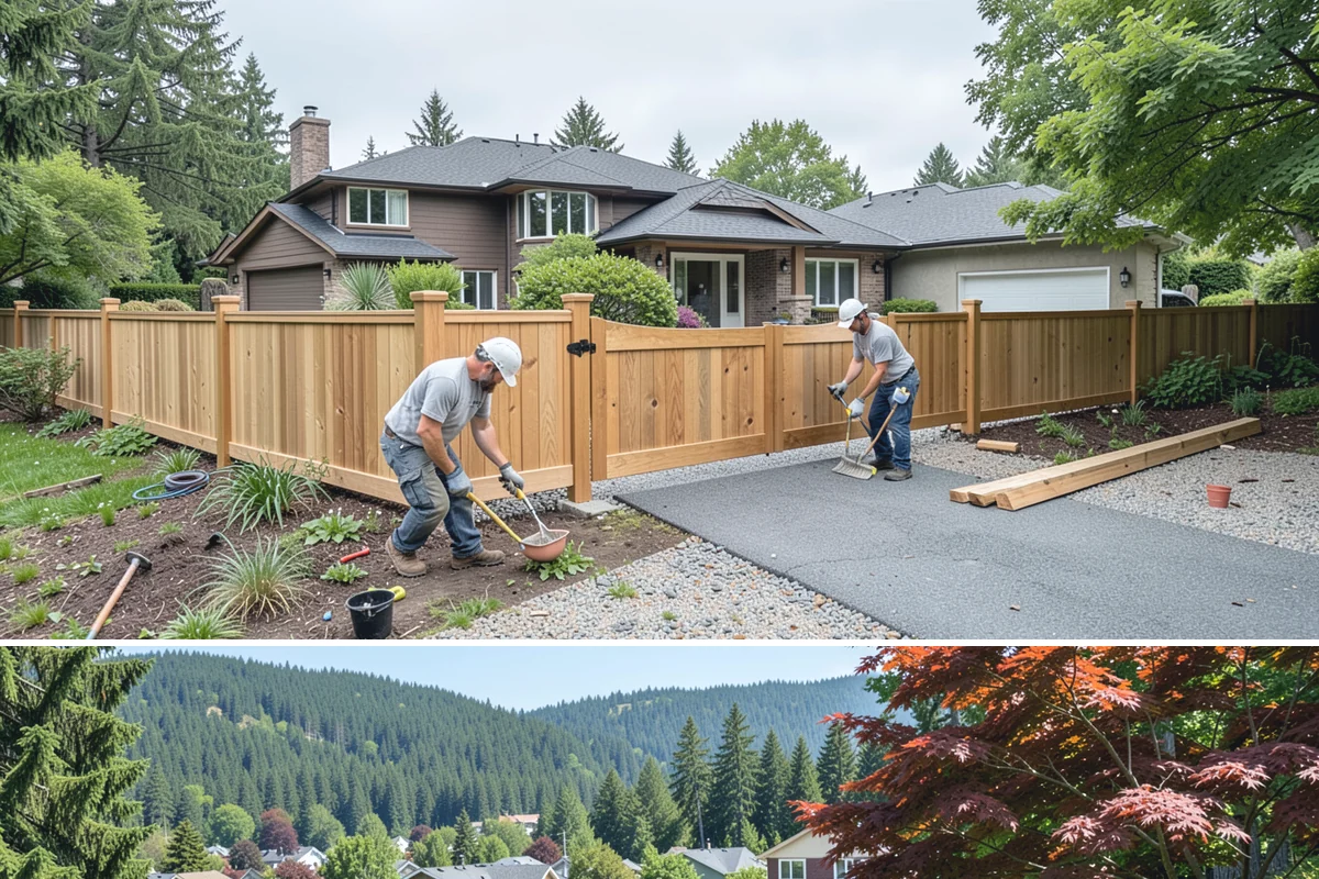 Driveway Apron Installation in Index, Snohomish County, WA - Apron pours are scheduled in dry, moderate weather so the concrete cures fully before vehicle traffic returns.