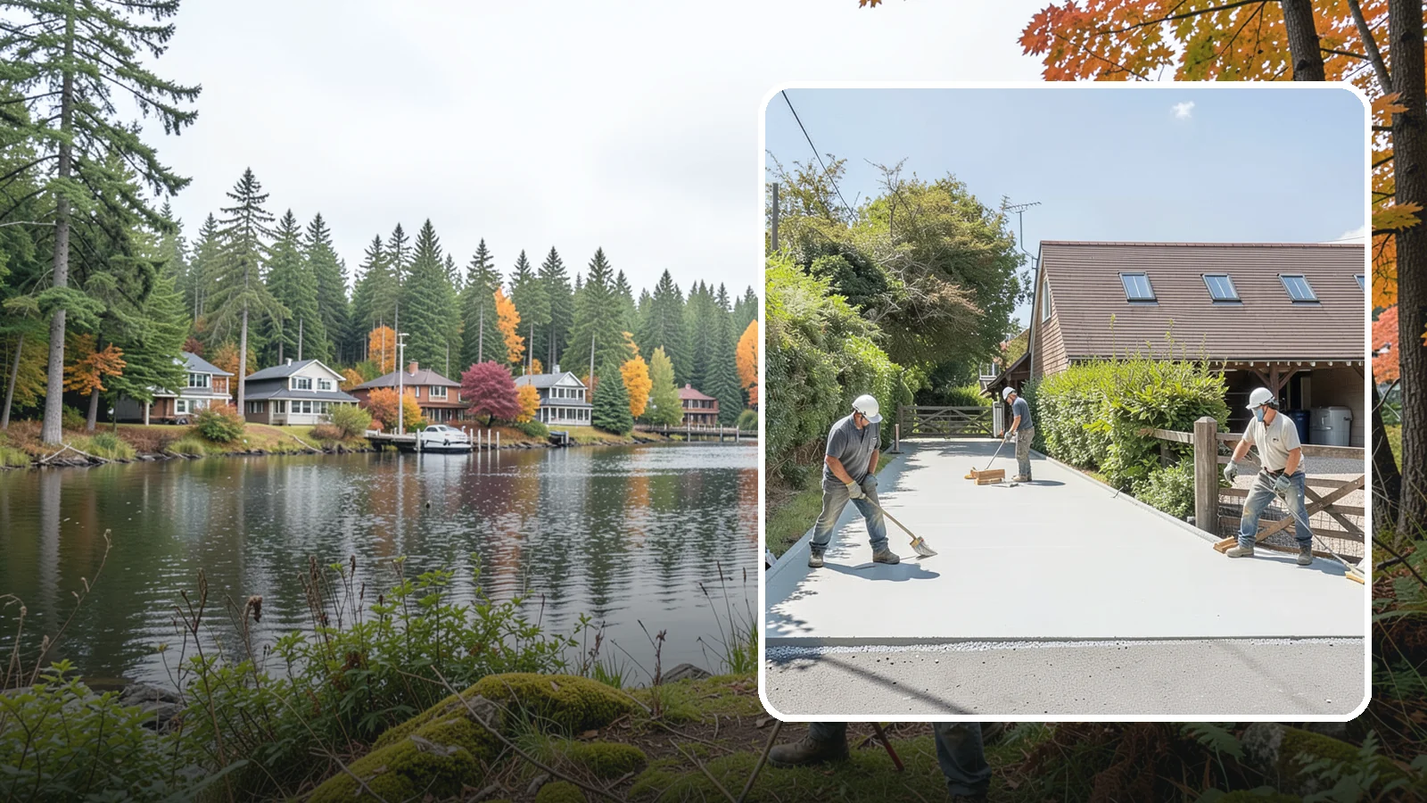 Driveway Apron Installation in La Conner, Skagit County, WA - Building the transition where your driveway meets the street to a smooth, code-compliant, durable standard.