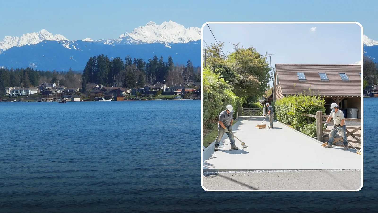 Driveway Apron Installation in Lake Stevens, Snohomish County, WA - Building the transition where your driveway meets the street to a smooth, code-compliant, durable standard.