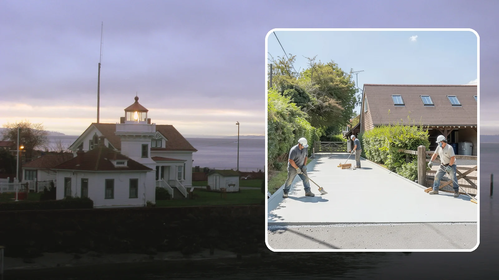 Driveway Apron Installation in Mukilteo, Snohomish County, WA - Building the transition where your driveway meets the street to a smooth, code-compliant, durable standard.