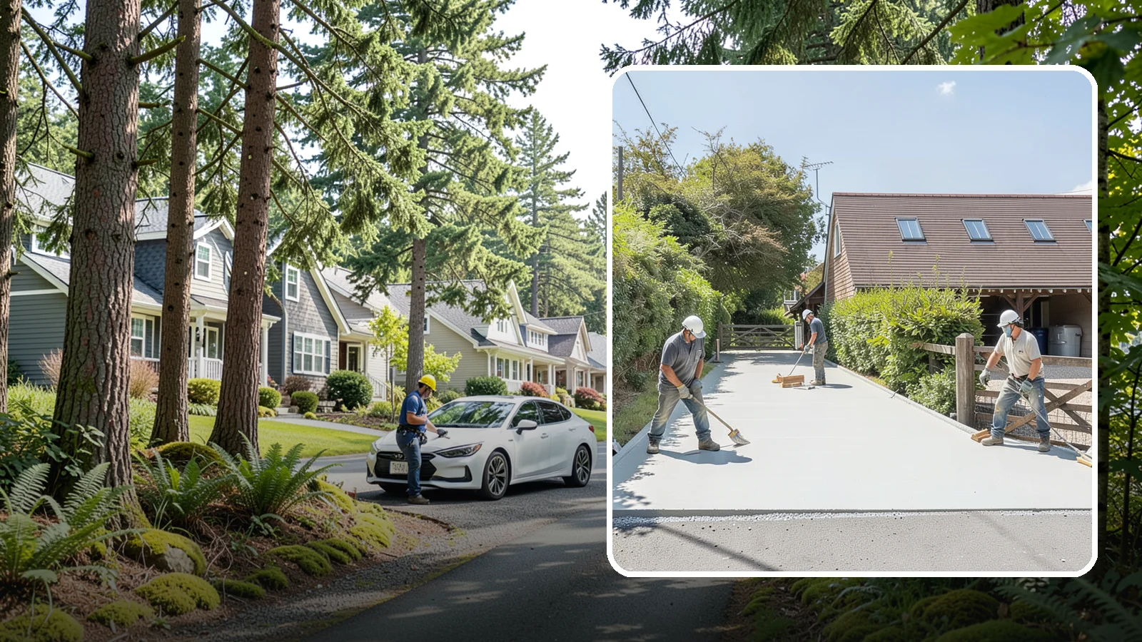 Driveway Apron Installation in Normandy Park, King County, WA - Building the transition where your driveway meets the street to a smooth, code-compliant, durable standard.