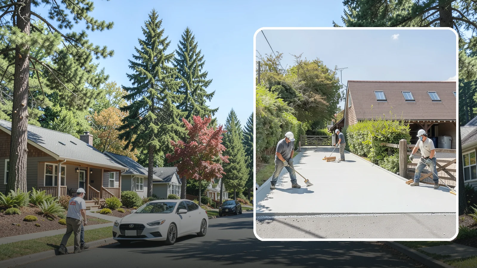 Driveway Apron Installation in Orting, Pierce County, WA - Building the transition where your driveway meets the street to a smooth, code-compliant, durable standard.
