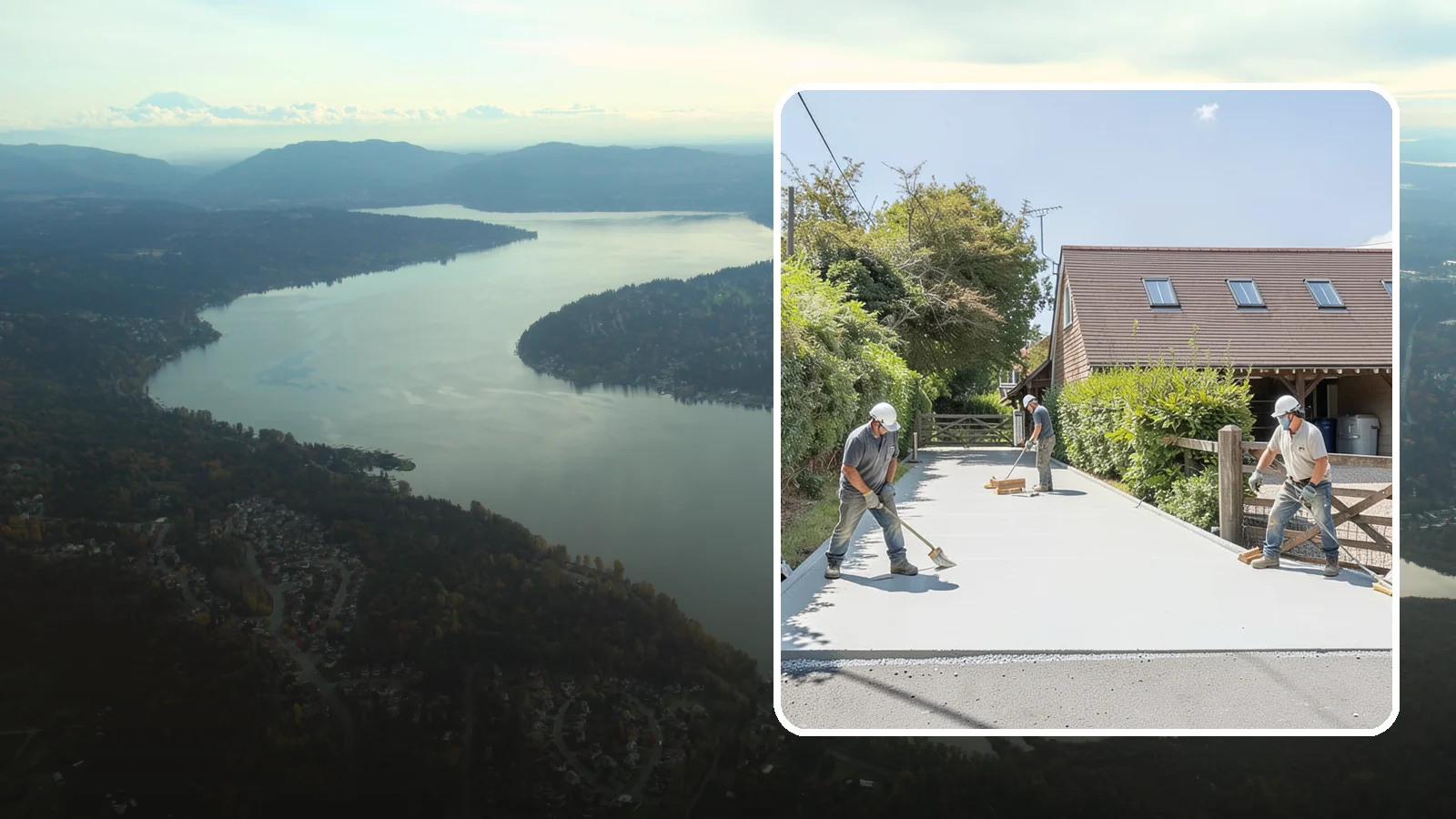 Driveway Apron Installation in Sammamish, King County, WA - Building the transition where your driveway meets the street to a smooth, code-compliant, durable standard.