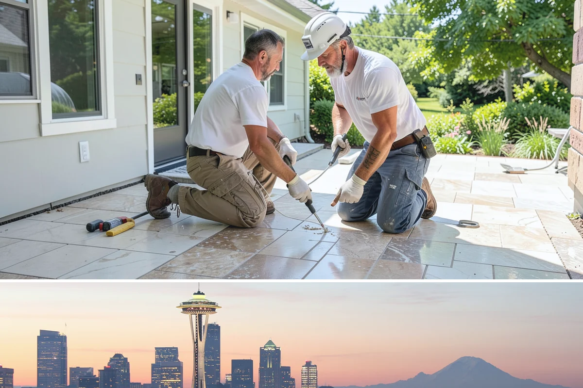 Driveway Apron Installation in Seattle, King County, WA - Apron pours are scheduled in dry, moderate weather so the concrete cures fully before vehicle traffic returns.