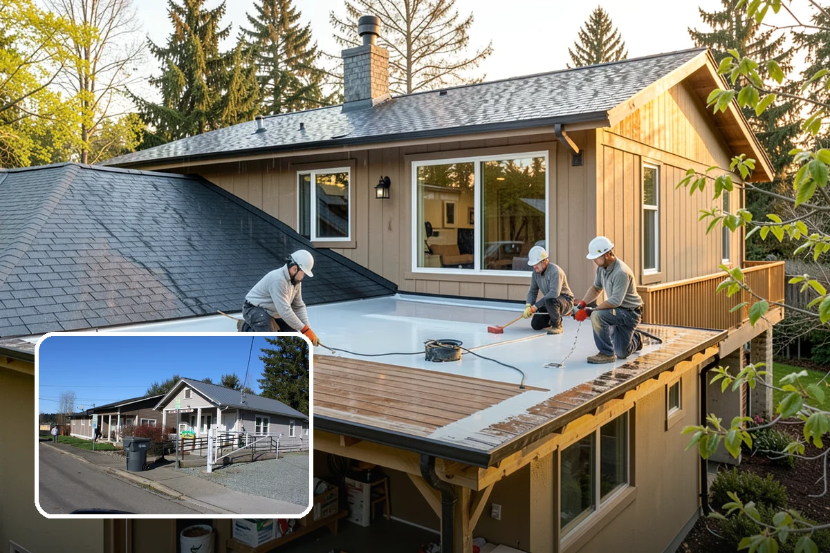 Driveway Apron Installation in South Prairie, Pierce County, WA - Creates a smooth, durable street-to-driveway transition
