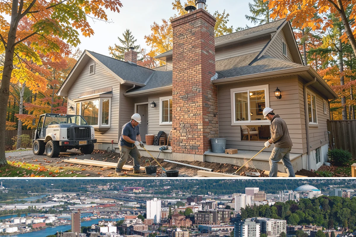 Driveway Apron Installation in Tacoma, Pierce County, WA - Apron pours are scheduled in dry, moderate weather so the concrete cures fully before vehicle traffic returns.