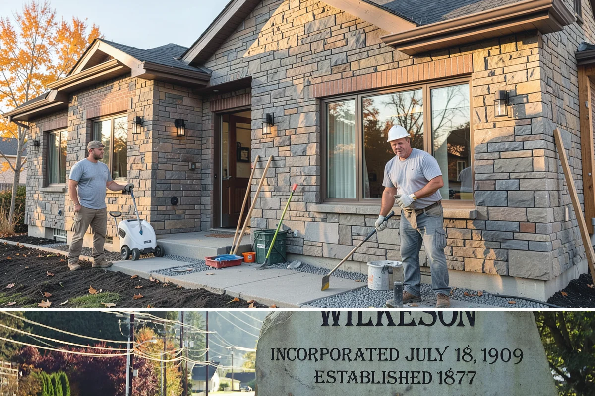 Driveway Apron Installation in Wilkeson, Pierce County, WA - Apron pours are scheduled in dry, moderate weather so the concrete cures fully before vehicle traffic returns.