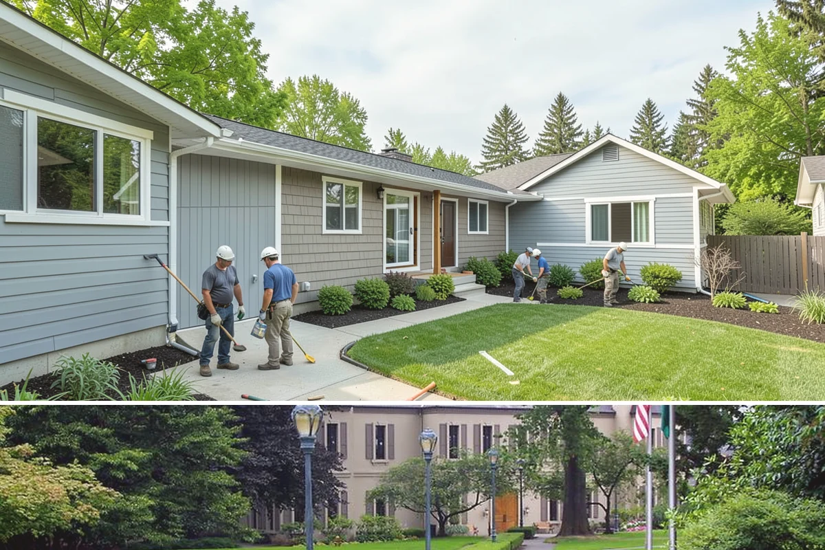 Driveway Apron Installation in Woodinville, King County, WA - Apron pours are scheduled in dry, moderate weather so the concrete cures fully before vehicle traffic returns.