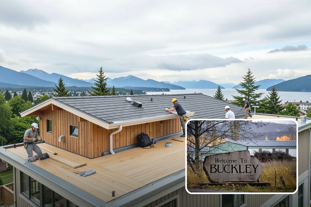 Driveway Extension in Buckley, Pierce County, WA - Added parking and maneuvering room