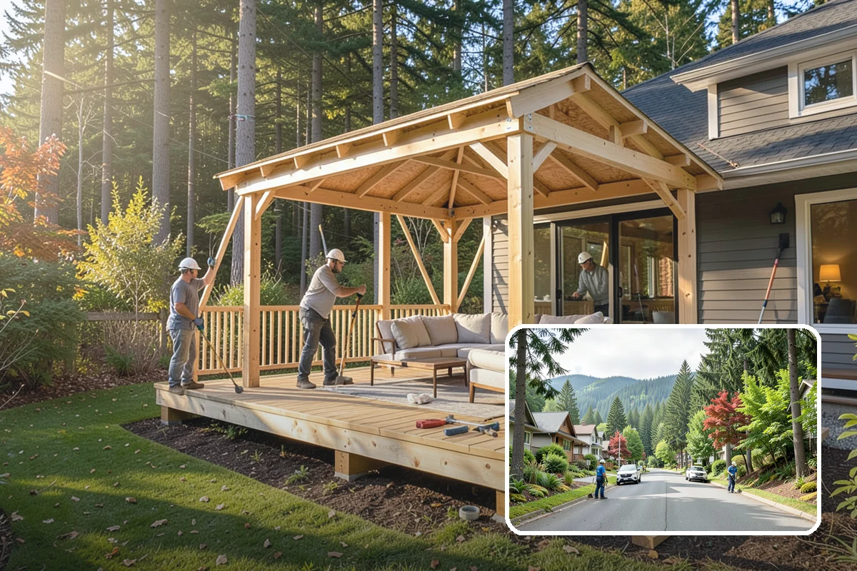 Driveway Extension in Darrington, Snohomish County, WA - Added parking and maneuvering room