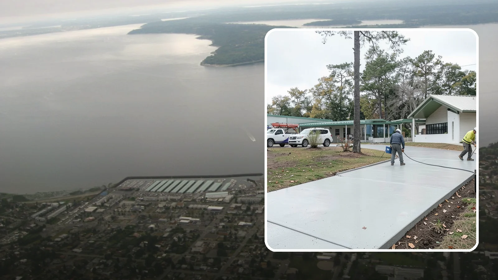 Driveway Extension in Des Moines, King County, WA - Add parking or width to your existing driveway with a seamless, properly drained concrete extension.