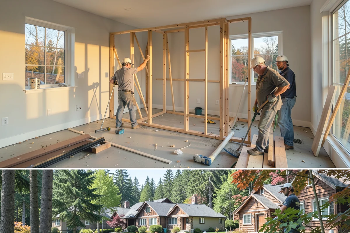 Driveway Extension in Edgewood, Pierce County, WA - The dry summer months allow the new pour to cure and bond cleanly before rains return.