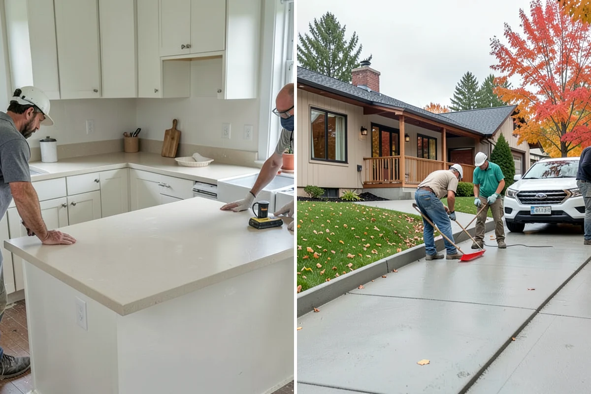 Driveway Extension in Gig Harbor, Pierce County, WA - Assess the existing slab and desired expansion