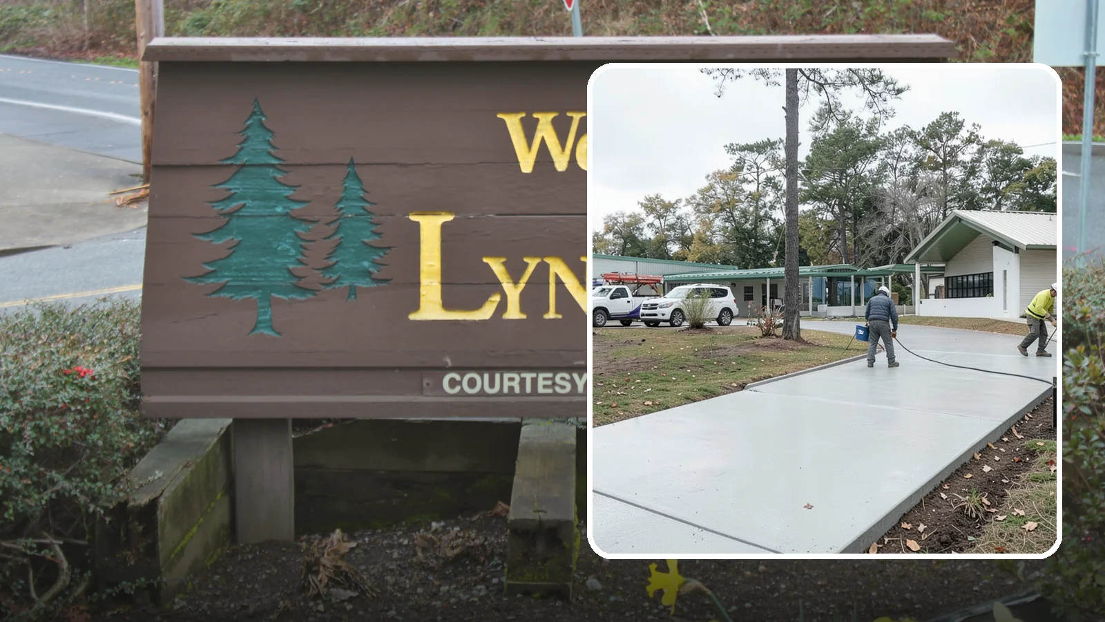 Driveway Extension in Lynnwood, Snohomish County, WA - Add parking or width to your existing driveway with a seamless, properly drained concrete extension.