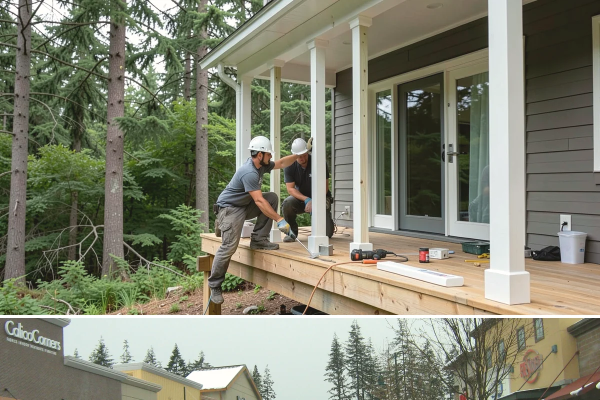 Driveway Extension in Mill Creek, Snohomish County, WA - The dry summer months allow the new pour to cure and bond cleanly before rains return.