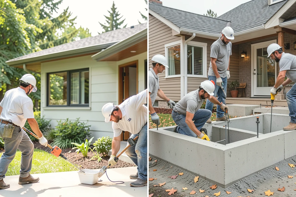 Driveway Extension in Mountlake Terrace, Snohomish County, WA - Assess the existing slab and desired expansion