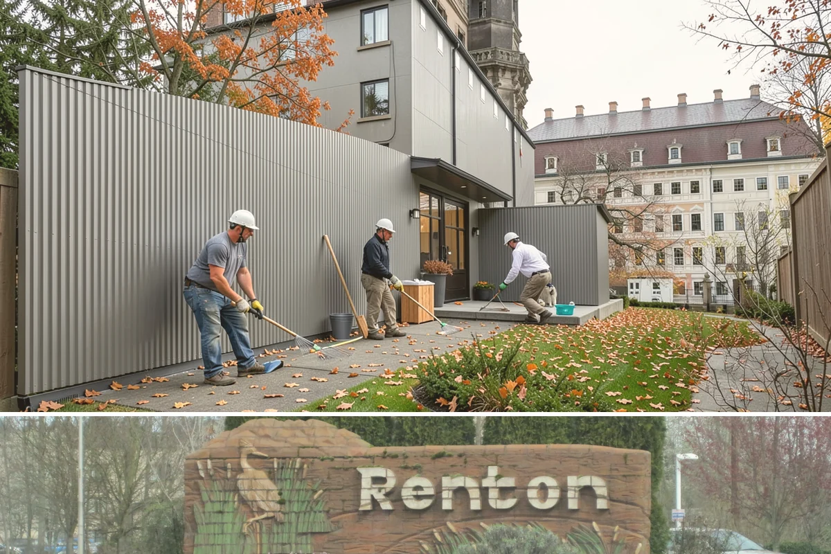 Driveway Extension in Renton, King County, WA - The dry summer months allow the new pour to cure and bond cleanly before rains return.