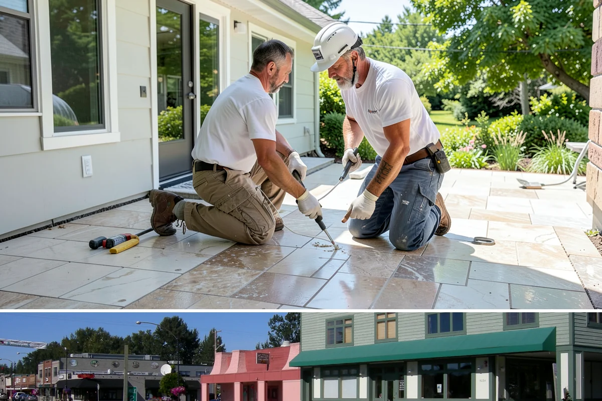 Driveway Extension in Snoqualmie, King County, WA - The dry summer months allow the new pour to cure and bond cleanly before rains return.