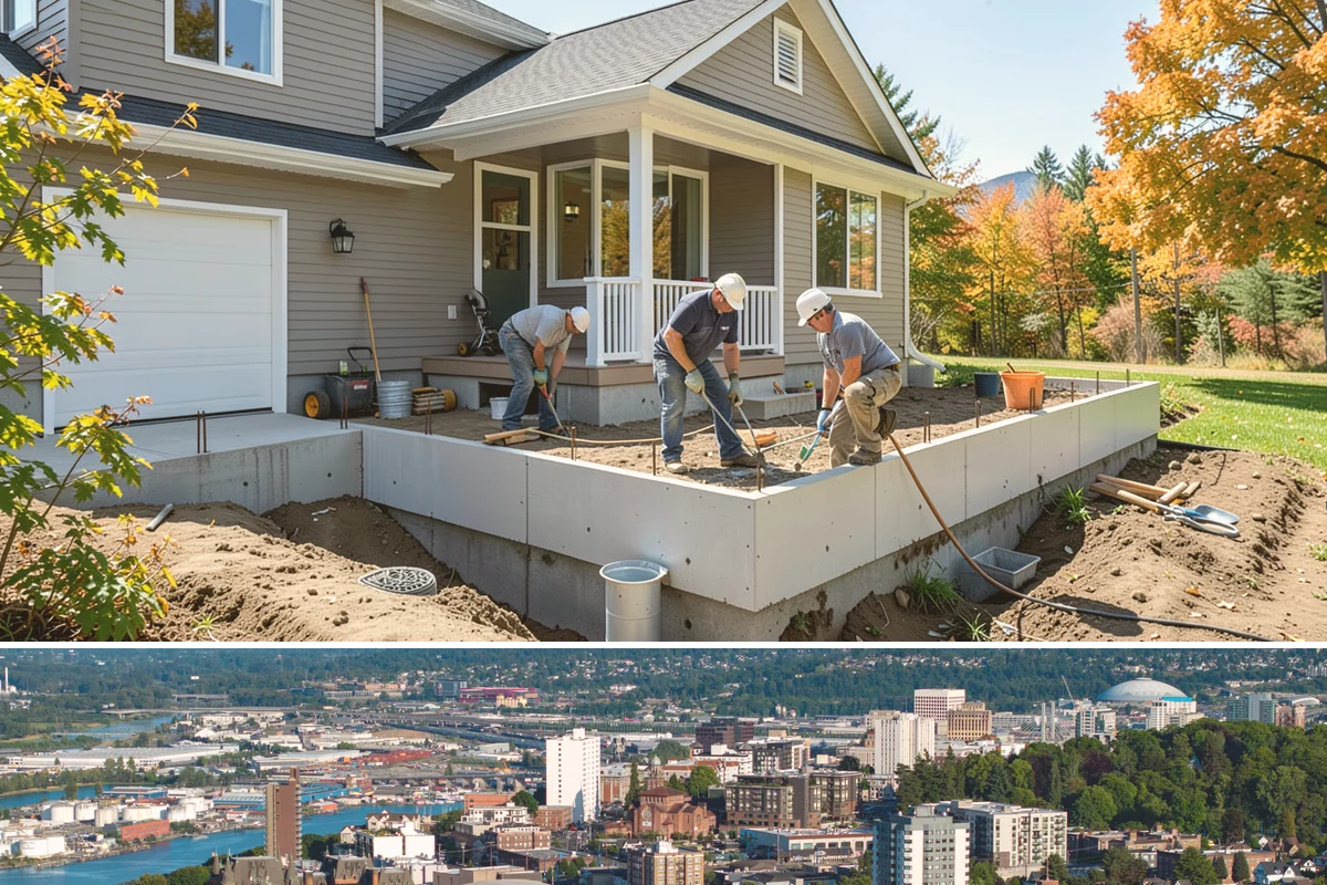 Driveway Extension in Tacoma, Pierce County, WA - The dry summer months allow the new pour to cure and bond cleanly before rains return.