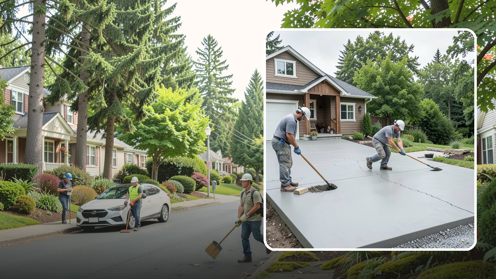 Driveway Repair in Beaux Arts Village, King County, WA - Fixing cracks, potholes, settling, and surface damage to extend the life of your existing driveway.