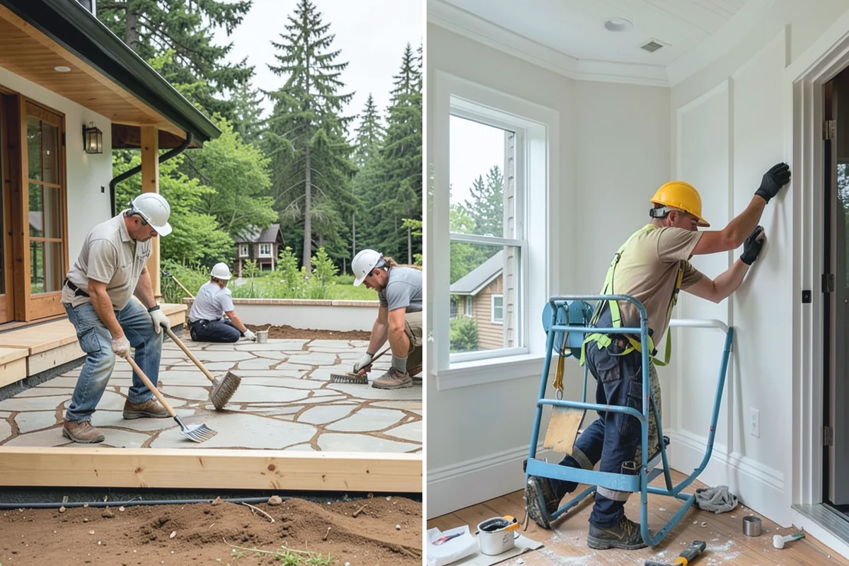 Driveway Repair in Buckley, Pierce County, WA - Inspect the driveway and identify the damage and its causes