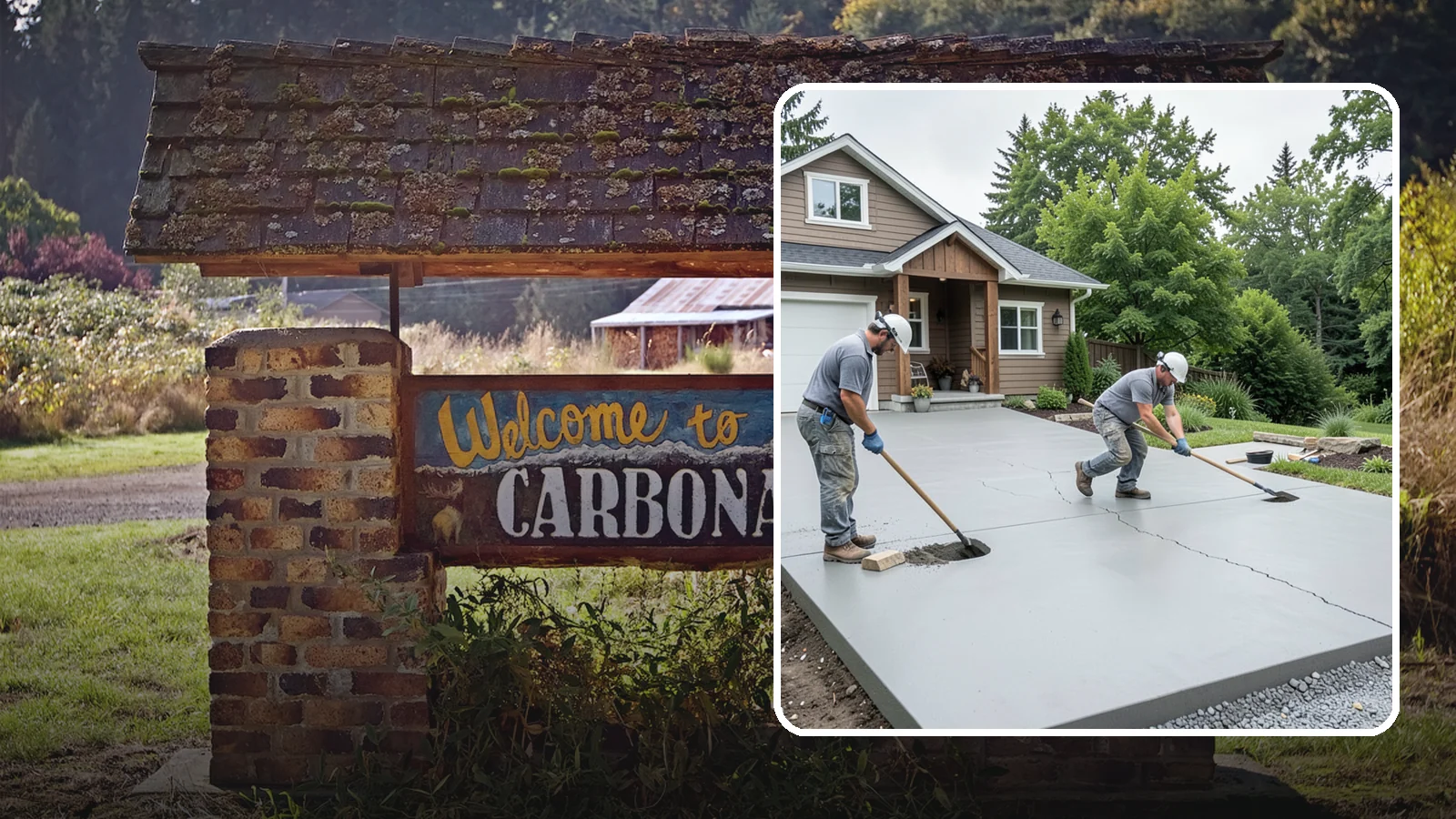 Driveway Repair in Carbonado, Pierce County, WA - Fixing cracks, potholes, settling, and surface damage to extend the life of your existing driveway.