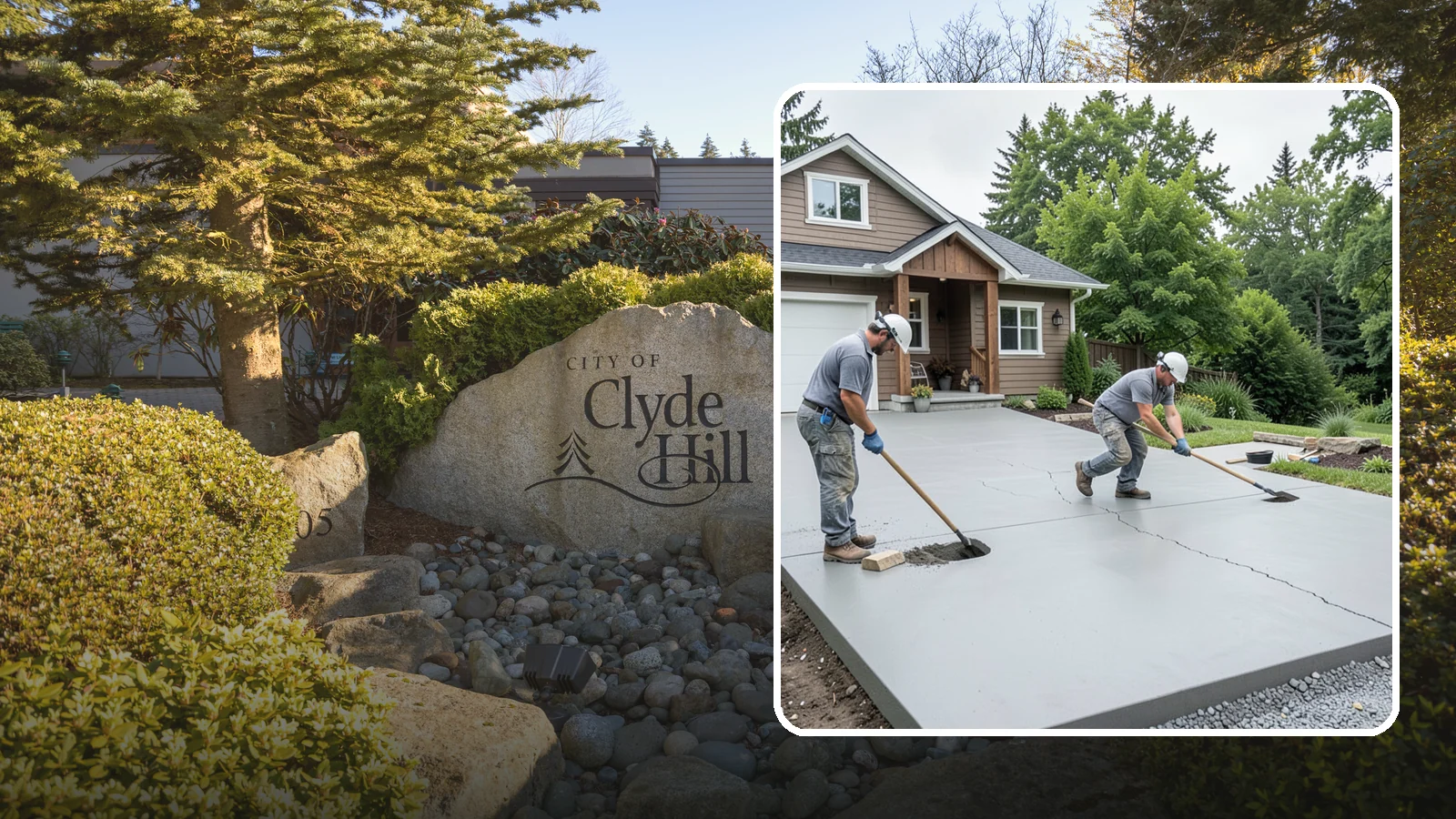 Driveway Repair in Clyde Hill, King County, WA - Fixing cracks, potholes, settling, and surface damage to extend the life of your existing driveway.