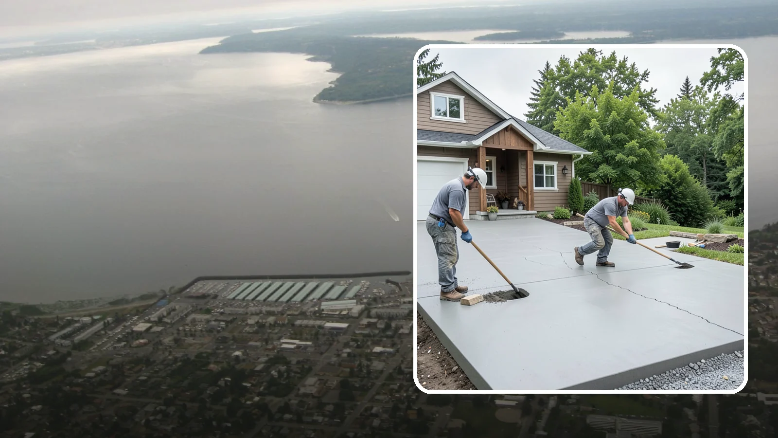 Driveway Repair in Des Moines, King County, WA - Fixing cracks, potholes, settling, and surface damage to extend the life of your existing driveway.