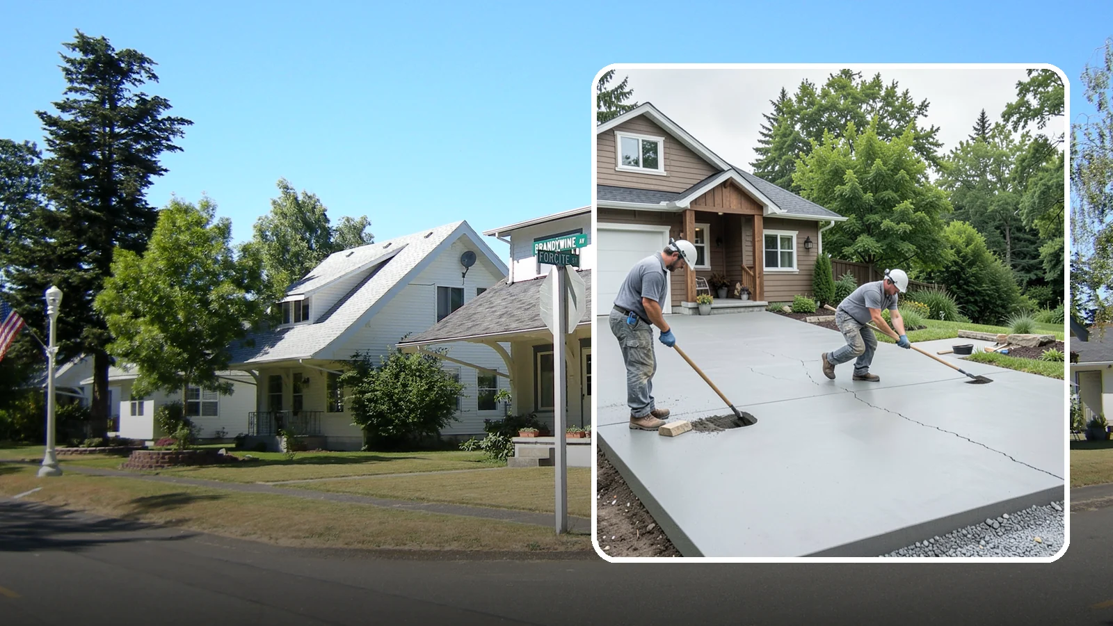 Driveway Repair in DuPont, Pierce County, WA - Fixing cracks, potholes, settling, and surface damage to extend the life of your existing driveway.