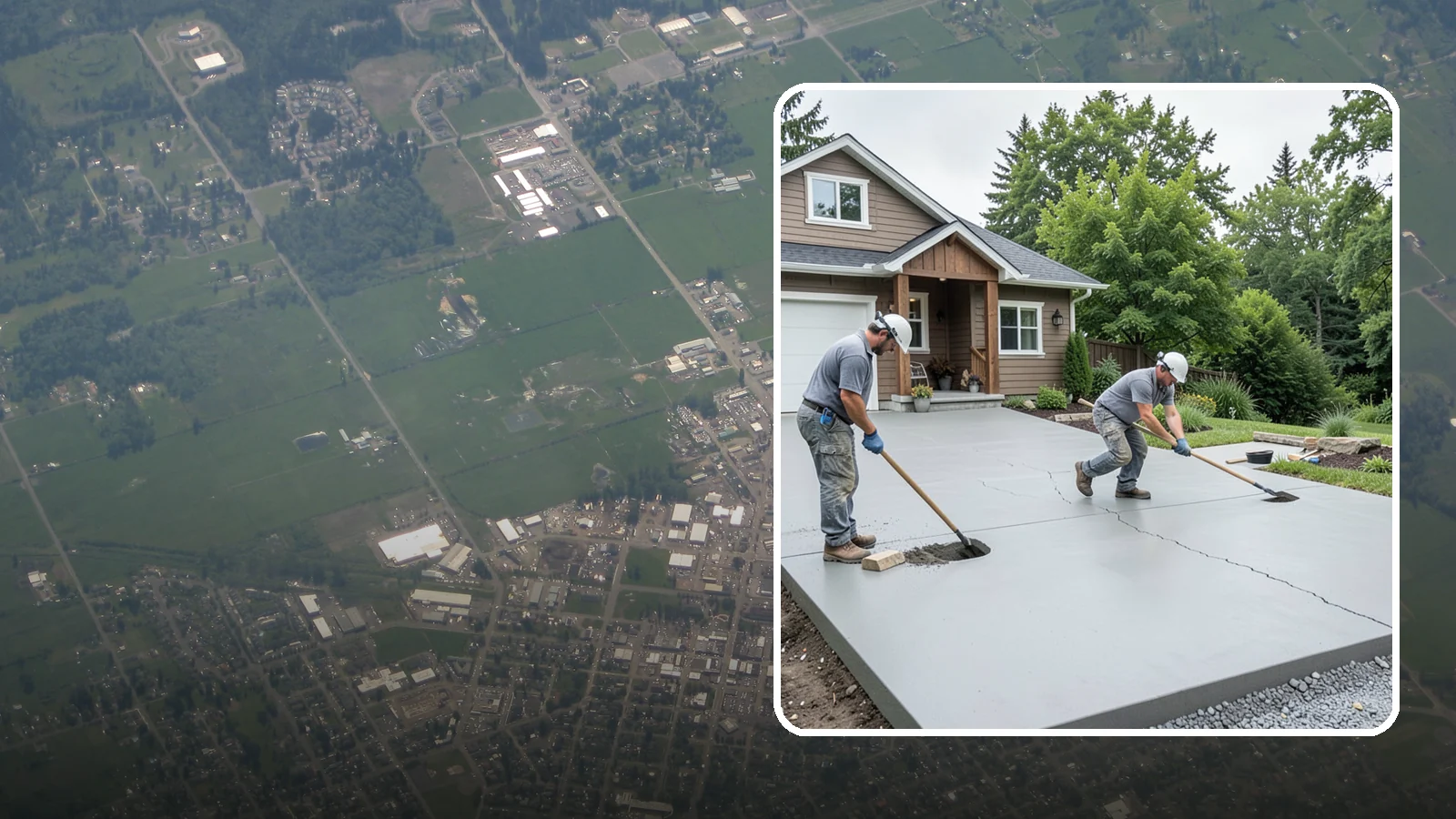 Driveway Repair in Enumclaw, King County, WA - Fixing cracks, potholes, settling, and surface damage to extend the life of your existing driveway.