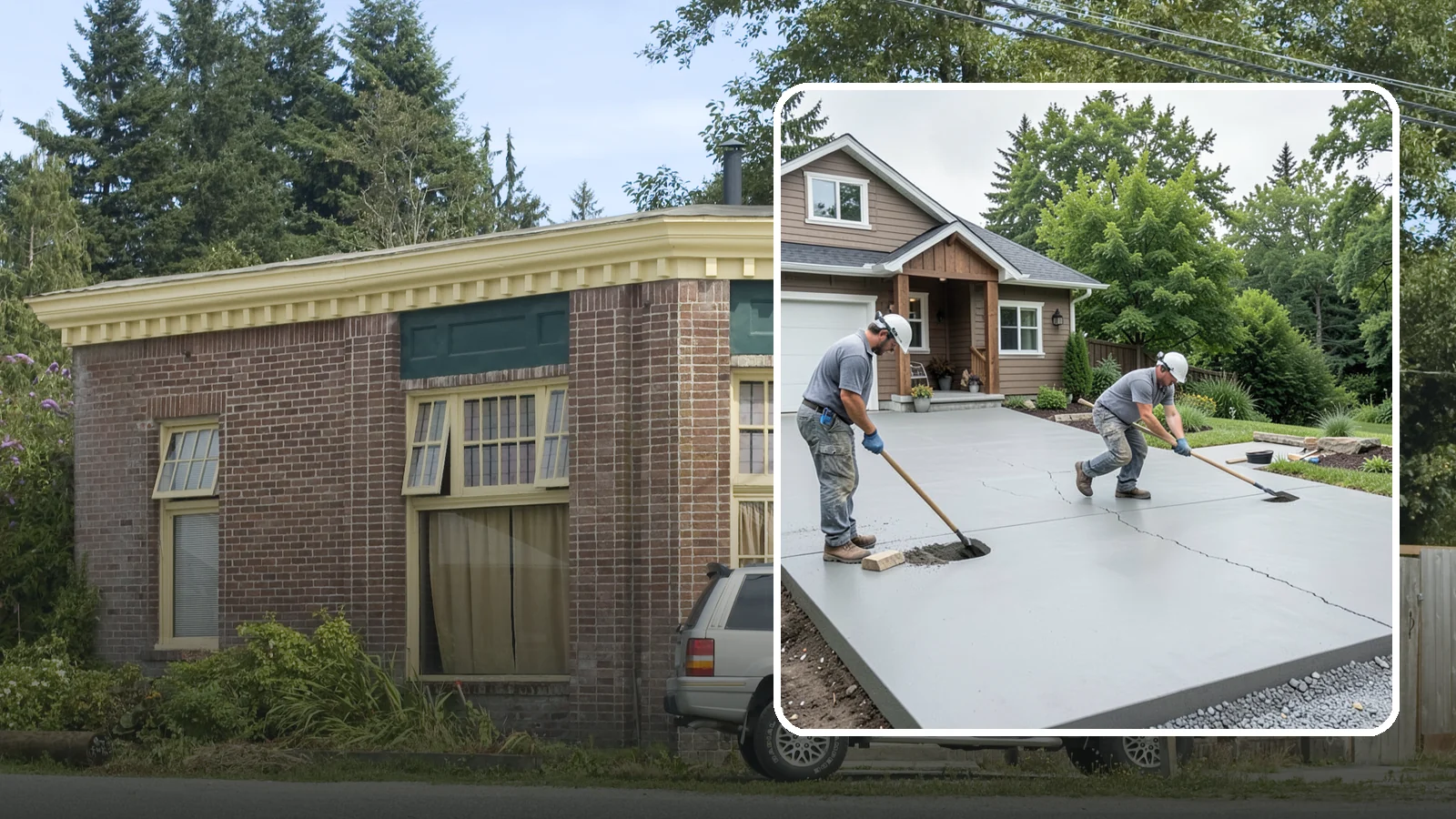 Driveway Repair in Hamilton, Skagit County, WA - Fixing cracks, potholes, settling, and surface damage to extend the life of your existing driveway.