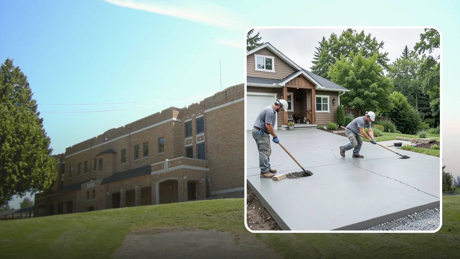 Driveway Repair in Maple Valley, King County, WA - Fixing cracks, potholes, settling, and surface damage to extend the life of your existing driveway.