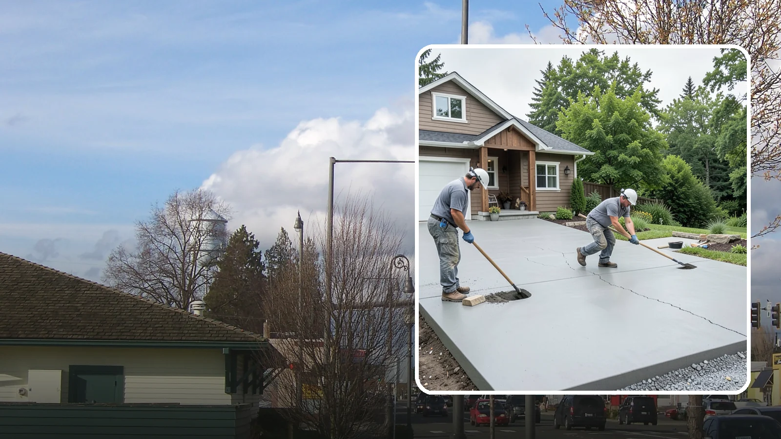 Driveway Repair in Marysville, Snohomish County, WA - Fixing cracks, potholes, settling, and surface damage to extend the life of your existing driveway.