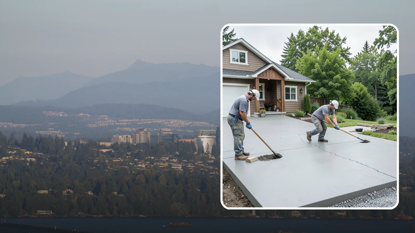Driveway Repair in Medina, King County, WA - Fixing cracks, potholes, settling, and surface damage to extend the life of your existing driveway.
